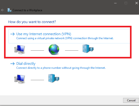 Use internet connection